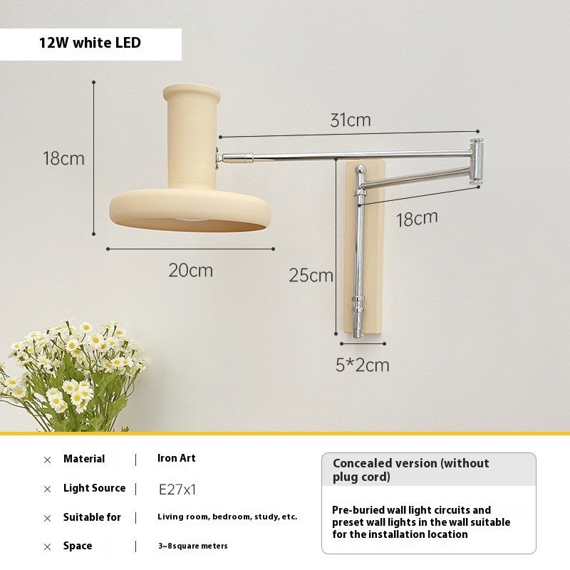 Bauhaus Long Arm Wall Lamp