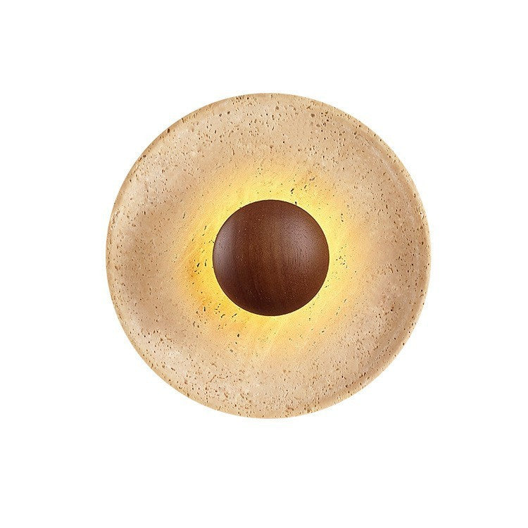 Cream Marble Wall Lamp