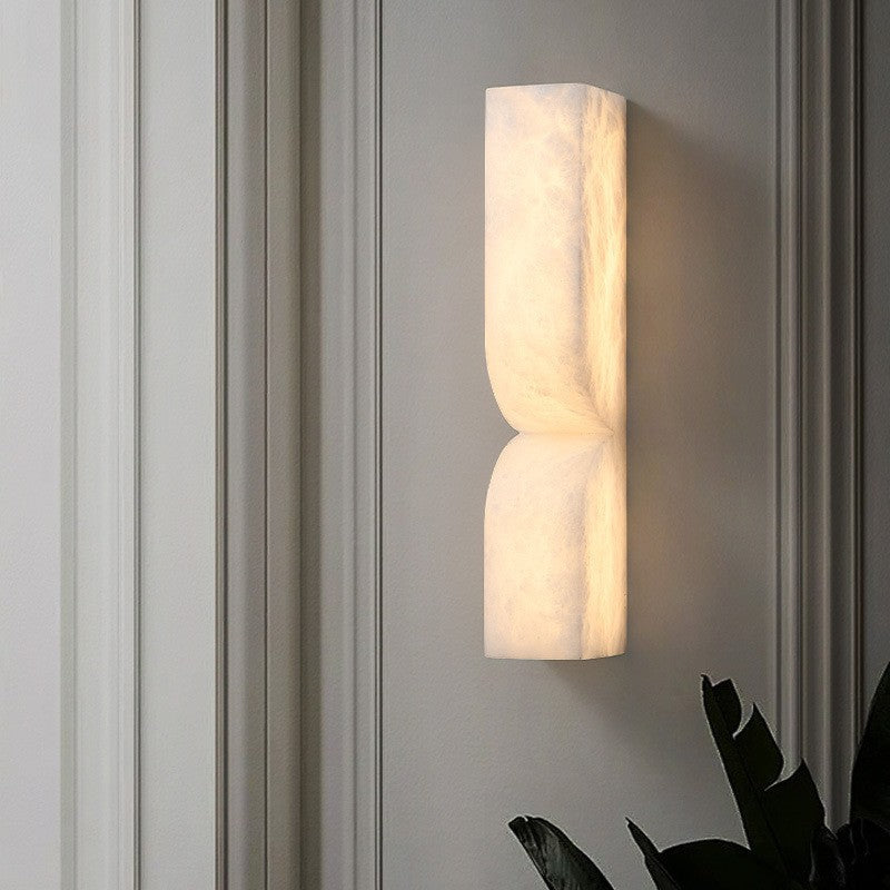 Long Copper Wall Lamp